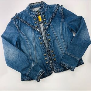 STAR JEANS  Blue Denim Jacket Size Large